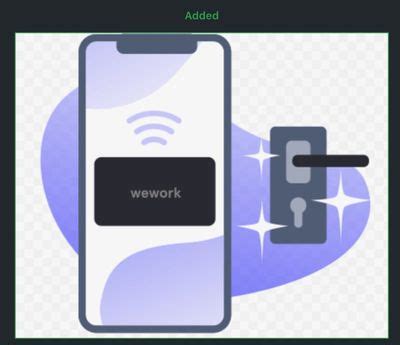 wework card nfc|WeWork Developing Office Key Support for Apple Wallet.